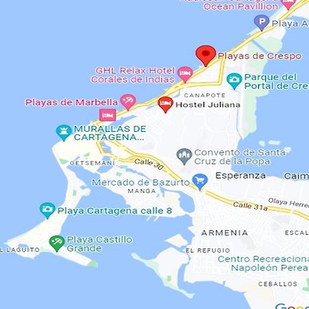Juliana Casa Turistica Ctg Apartment Cartagena Ngoại thất bức ảnh